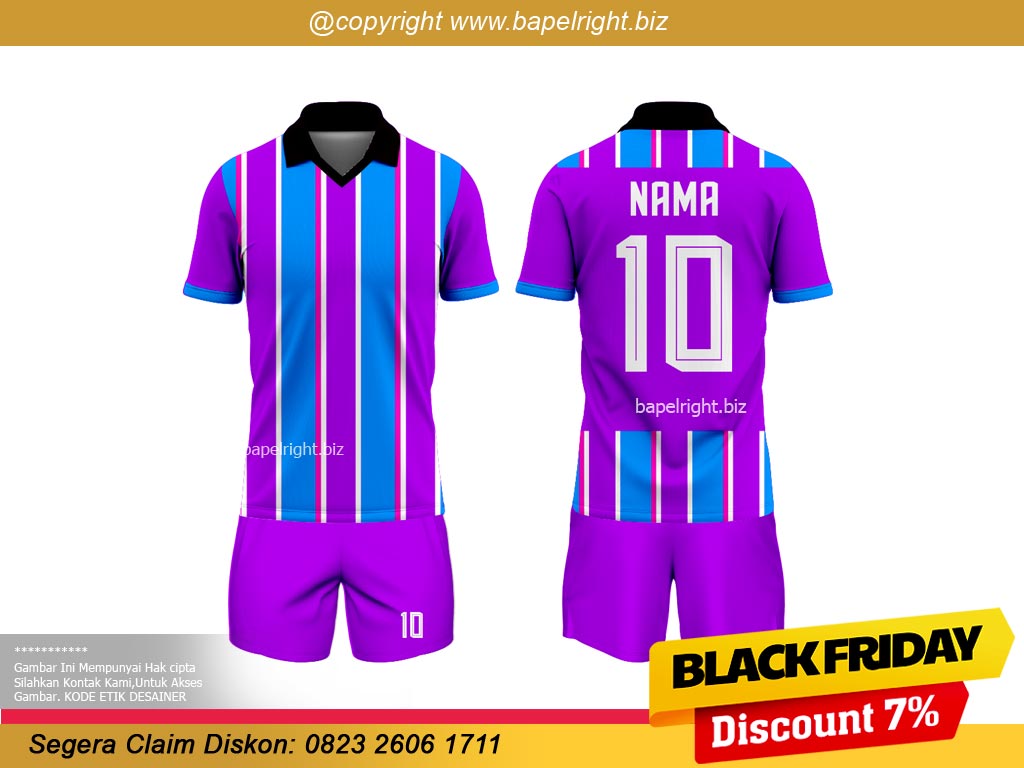 Contoh Desain Kaos Jersey