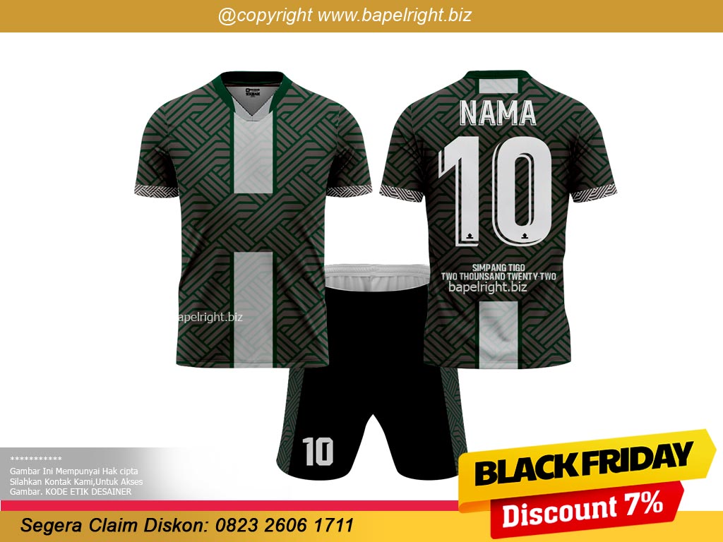 Jersey Bola Warna Coklat