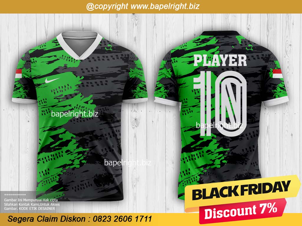 Jersey Basket Hijau